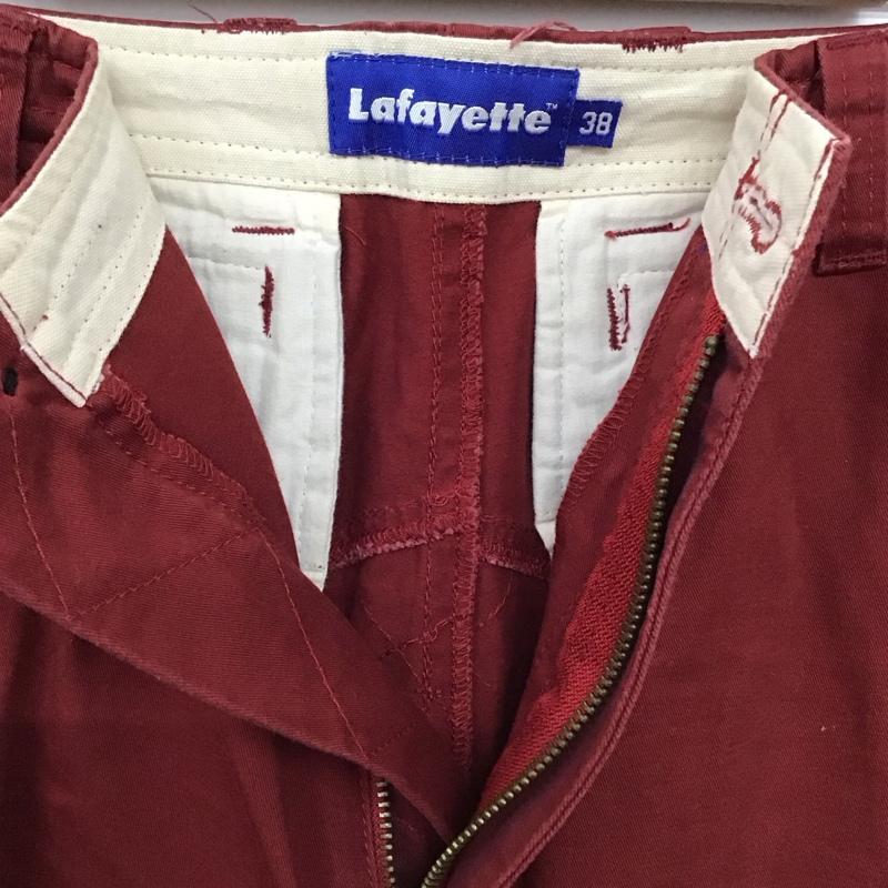 ラファイエット Lafayette パンツ ショートパンツ ショートパンツ ハーフパンツ カジュアルパンツ 38インチ 無地 えんじ / ワインレッド /  メンズ USED 古着 中古 10150268