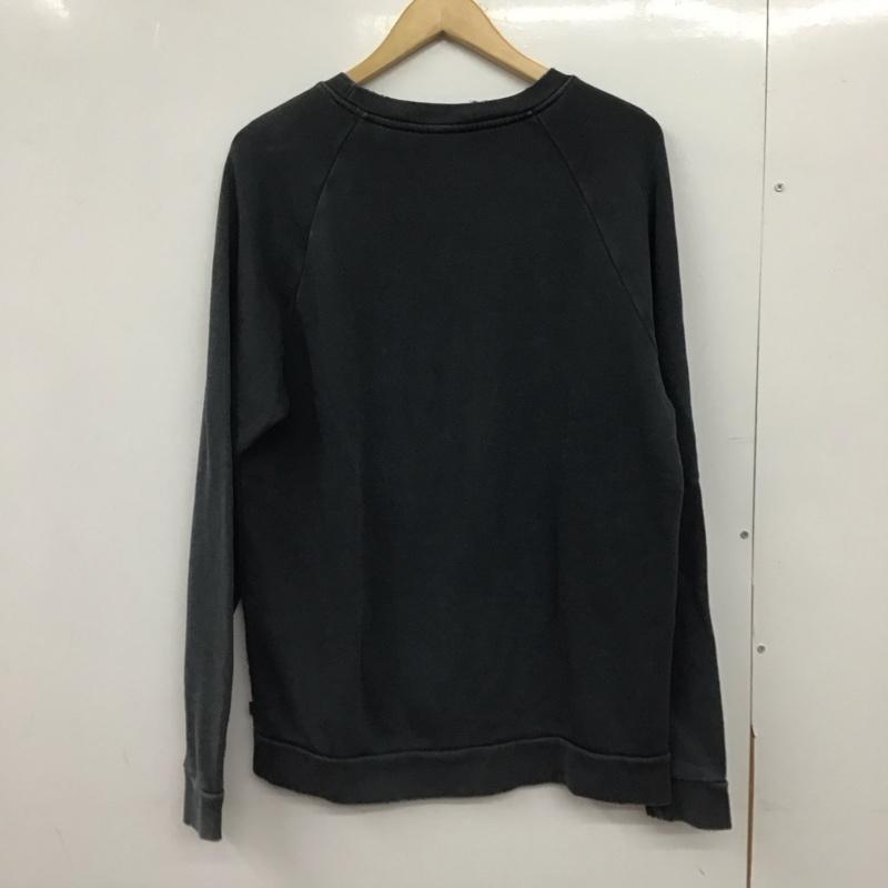 リーバイス・ビンテージ・クロージング LEVI S VINTAGE CLOTHING トレーナー 長袖 長袖トレーナー スウェット クルーネック プルオーバー M ロゴ、文字 ダークグレー / ダークグレー /  メンズ USED 古着 中古 10150272