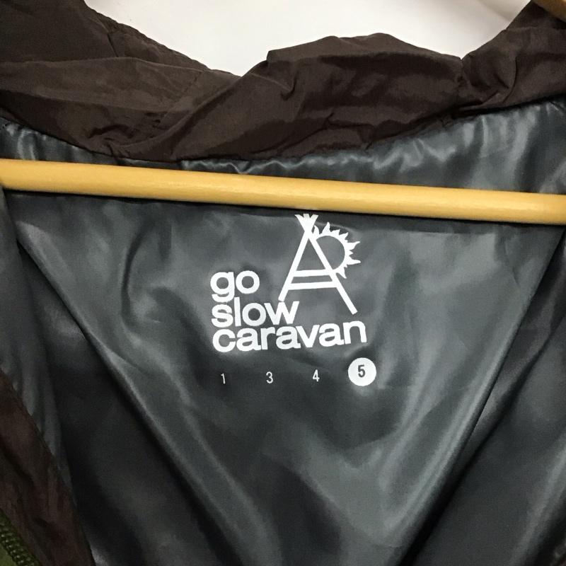 ゴースローキャラバン go slow caravan ジャケット、上着 ジャンパー、ブルゾン ジップアップジャケット ナイロンジャケット アウター ダウンジャケット 5 ロゴ、文字 マルチカラー / マルチカラー /  メンズ USED 古着 中古 10150291