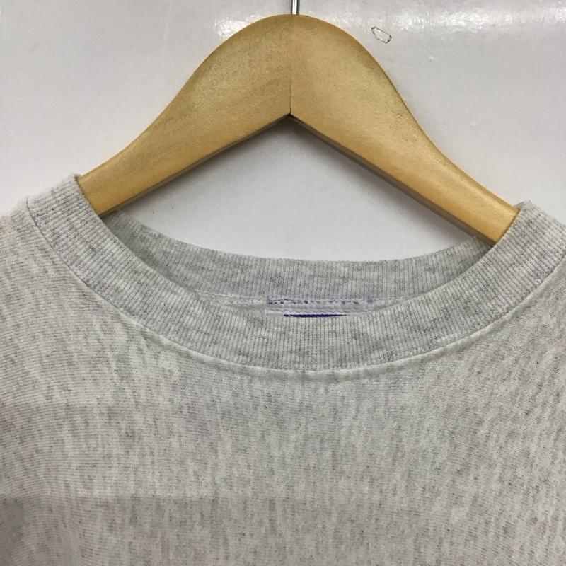 古着 USED トレーナー 長袖 長袖トレーナー スウェット クルーネック プルオーバー 90s L ロゴ、文字 灰 / グレー /  メンズ USED 古着 中古 10150297