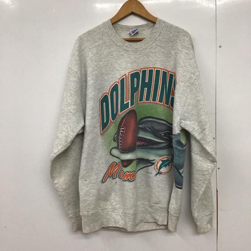 古着 USED トレーナー 長袖 長袖トレーナー スウェット クルーネック プルオーバー 古着 salem 90s XL プリント 灰 / グレー /  メンズ USED 古着 中古 10150298