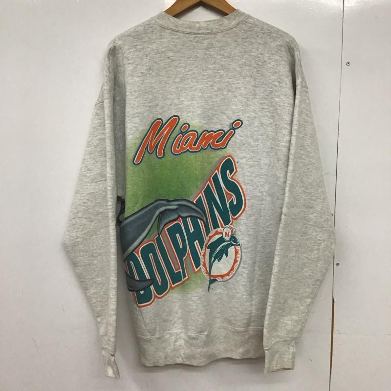 古着 USED トレーナー 長袖 長袖トレーナー スウェット クルーネック プルオーバー 古着 salem 90s XL プリント 灰 / グレー /  メンズ USED 古着 中古 10150298