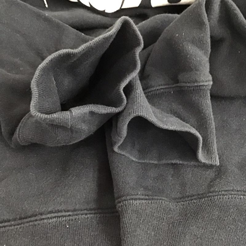 エクストララージ XLARGE パーカー 長袖 長袖パーカー プルオーバーパーカー スウェット M ロゴ、文字 黒 / ブラック /  メンズ USED 古着 中古 10150301