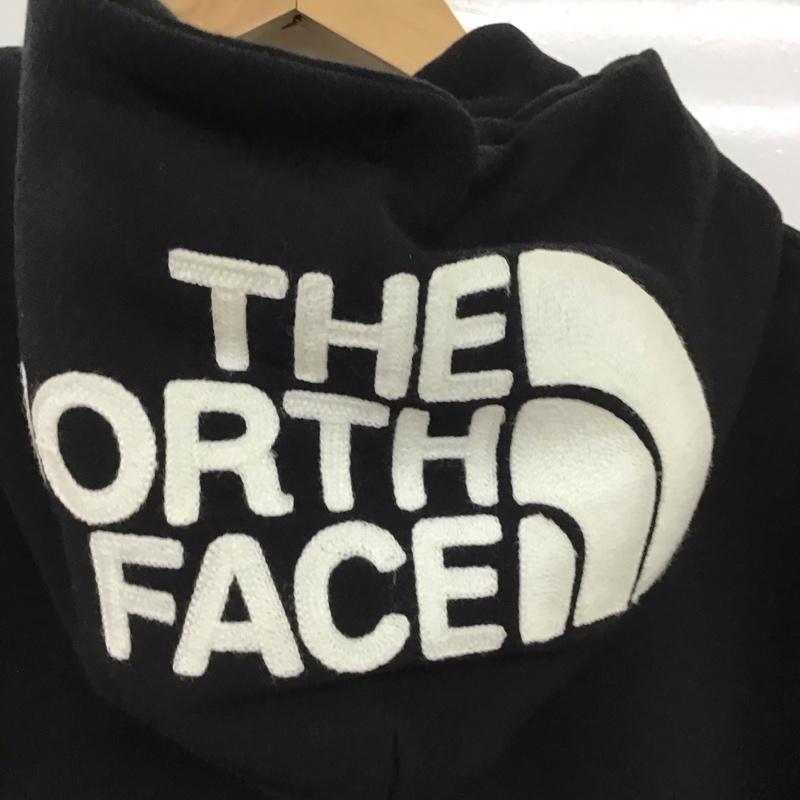 ザノースフェイス THE NORTH FACE パーカー 長袖 nt62130 リアビューフルジップフーディー スウェットパーカー M ロゴ、文字 黒 / ブラック /  メンズ USED 古着 中古 10150305
