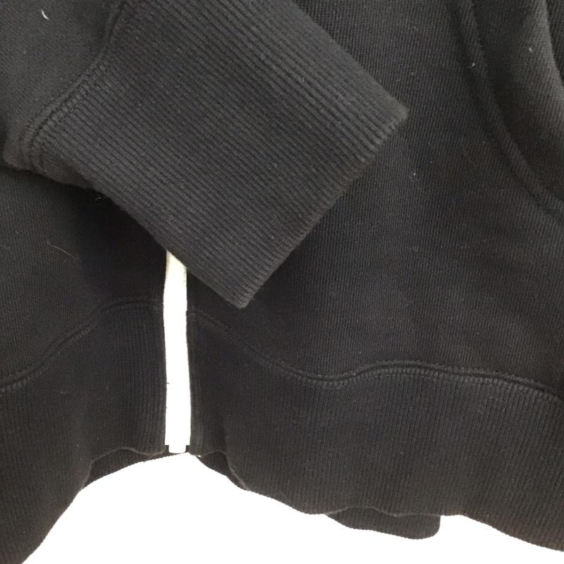 ザノースフェイス THE NORTH FACE パーカー 長袖 nt62130 リアビューフルジップフーディー スウェットパーカー M ロゴ、文字 黒 / ブラック /  メンズ USED 古着 中古 10150305