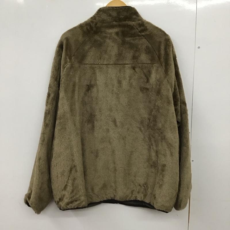 フリークスストア FREAK S STORE ジャケット、上着 ジャンパー、ブルゾン ジップアップフリースジャケット アウター 長袖ジャケット リバーシブル XL ロゴ、文字 茶 / ブラウン /  メンズ USED 古着 中古 10150309