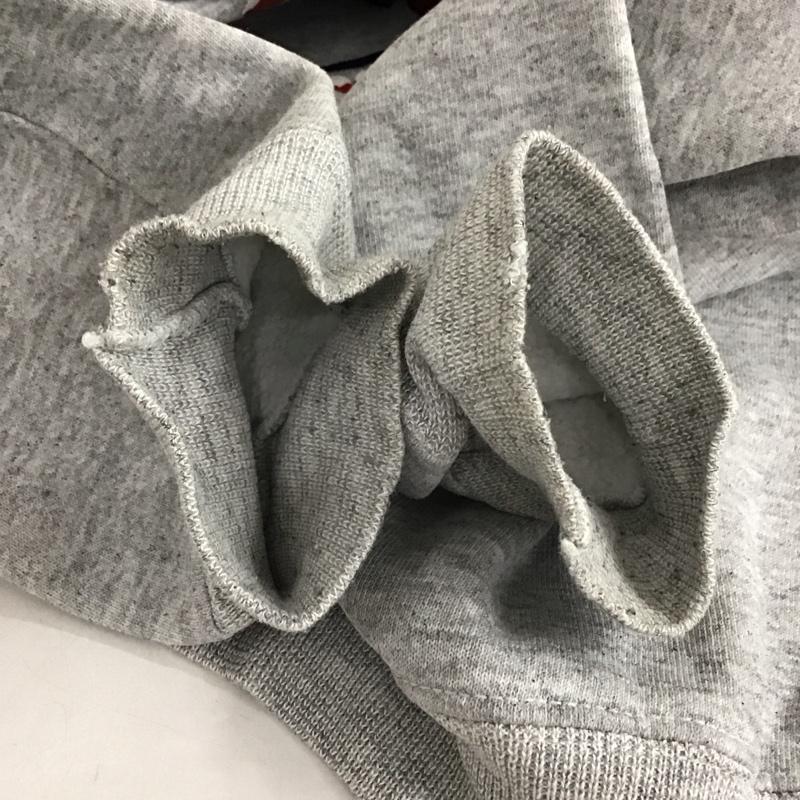 ヘインズ HANES トレーナー 長袖 長袖トレーナー スウェット クルーネック プルオーバー XL プリント 灰 / グレー /  メンズ USED 古着 中古 10150313