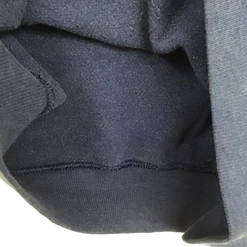 ヘインズ HANES トレーナー 長袖 長袖トレーナー スウェット クルーネック プルオーバー L プリント 紺 / ネイビー /  メンズ USED 古着 中古 10150314