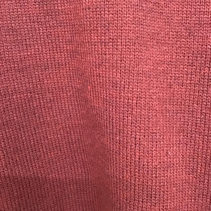 フリークスストア FREAK S STORE ニット、セーター 長袖 長袖ニットカットソー ヘンリーネック セーター M 無地 えんじ / ワインレッド /  メンズ USED 古着 中古 10150319