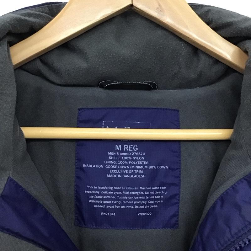 エルエルビーン L.L.Bean ベスト ベスト ダウンベスト ジップアップベスト M ロゴ、文字 紺 / ネイビー /  メンズ USED 古着 中古 10150320