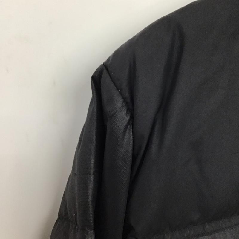 ザノースフェイス THE NORTH FACE ジャケット、上着 ジャンパー、ブルゾン ジップアップジャケット ナイロンジャケット アウター ダウンジャケット ロゴ、文字 黒 / ブラック /  メンズ USED 古着 中古 10150325