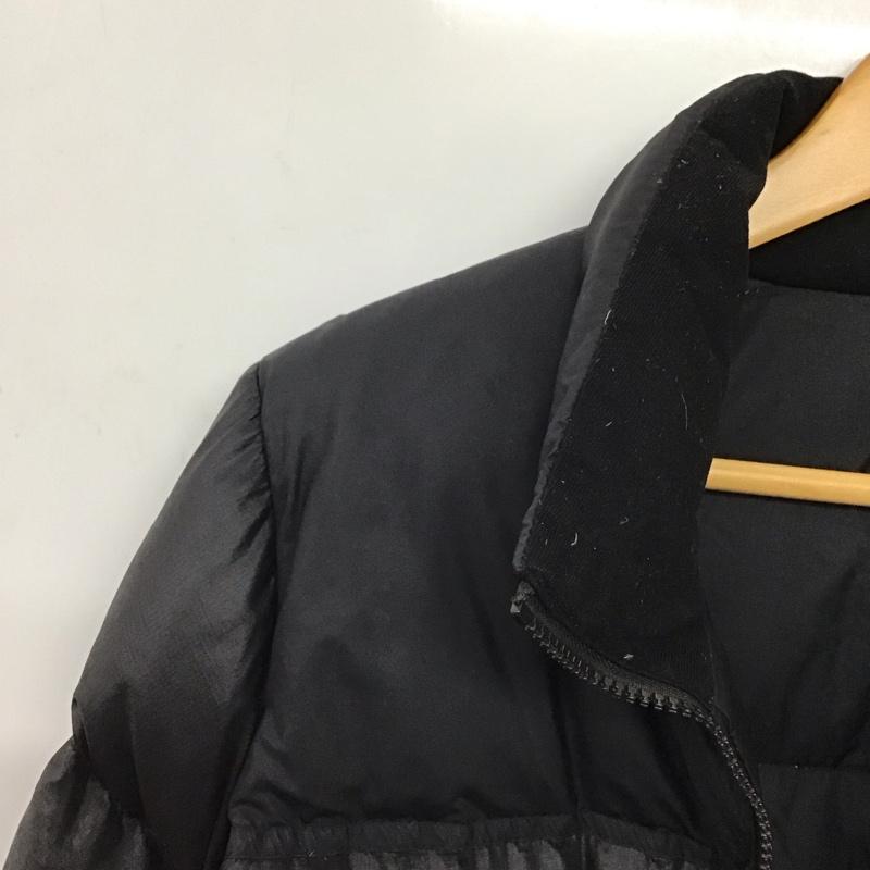 ザノースフェイス THE NORTH FACE ジャケット、上着 ジャンパー、ブルゾン ジップアップジャケット ナイロンジャケット アウター ダウンジャケット ロゴ、文字 黒 / ブラック /  メンズ USED 古着 中古 10150325