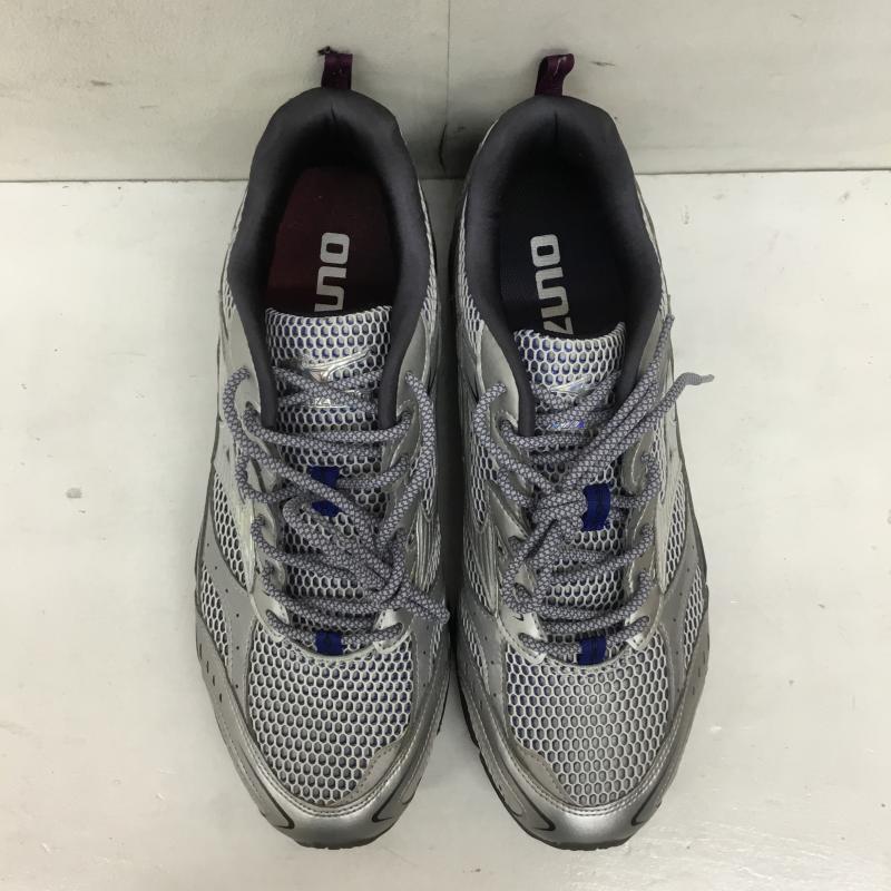 ミズノ MIZUNO スニーカー スニーカー D1GA255301 MIZUNO MXR 28.0cm ロゴ、文字 銀 / シルバー /  メンズ USED 古着 中古 10150329