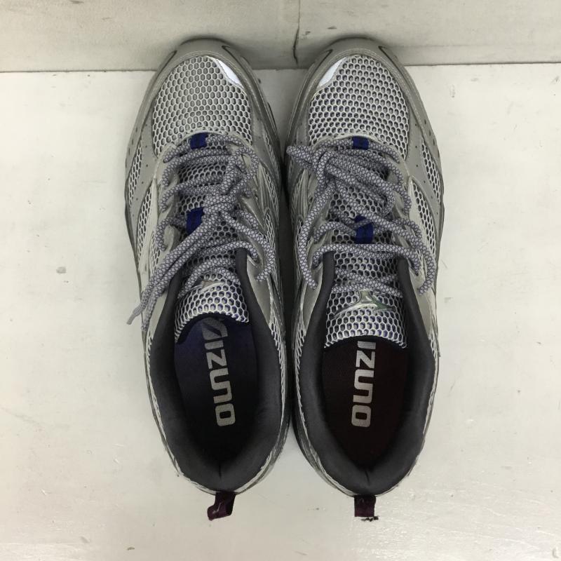 ミズノ MIZUNO スニーカー スニーカー D1GA255301 MIZUNO MXR 28.0cm ロゴ、文字 銀 / シルバー /  メンズ USED 古着 中古 10150329