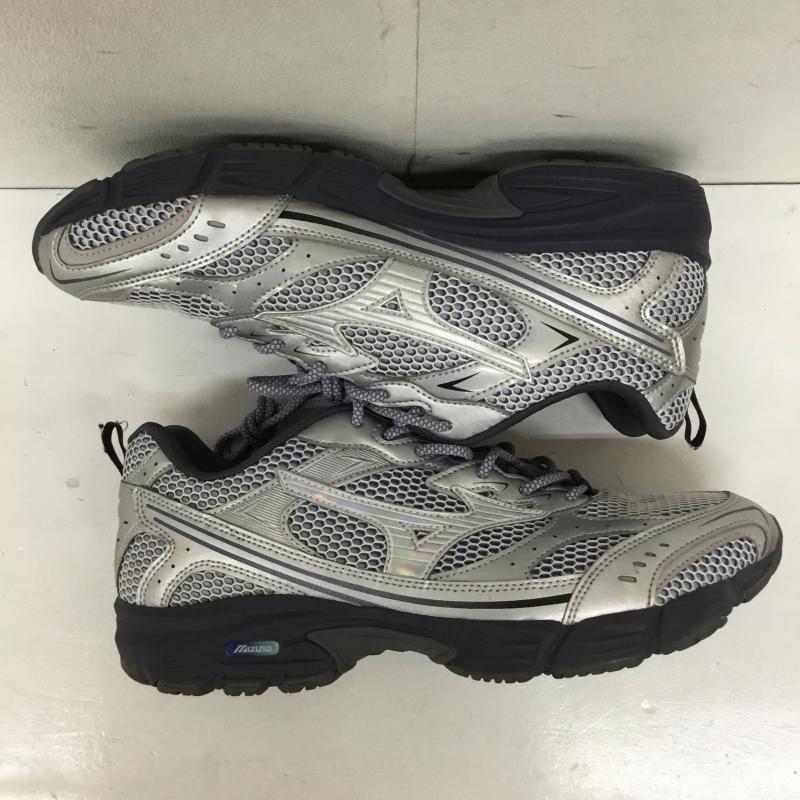 ミズノ MIZUNO スニーカー スニーカー D1GA255301 MIZUNO MXR 28.0cm ロゴ、文字 銀 / シルバー /  メンズ USED 古着 中古 10150329