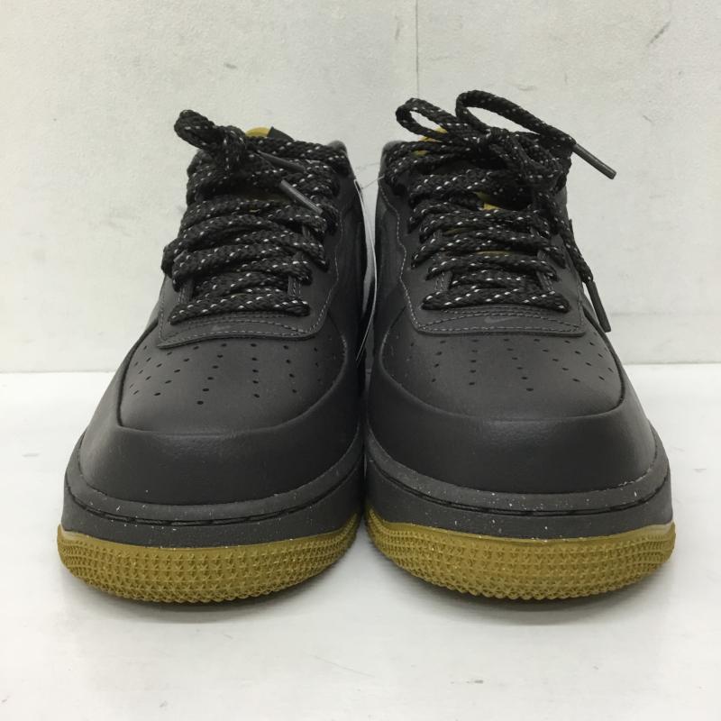 ナイキ NIKE スニーカー スニーカー FB8877-200 Air Force 1 Low  07 LV8 Medium Ash Bronzine Blue Tint 27.5cm ロゴ、文字 黒 / ブラック / X チャコールグレー / チャコールグレー /  メンズ USED 古着 中古 10150330