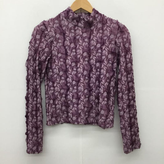 リリー ブラウン Lily Brown カットソー 長袖 LWCT194183 FREE  紫 / パープル /  レディース USED 古着 中古 10150337