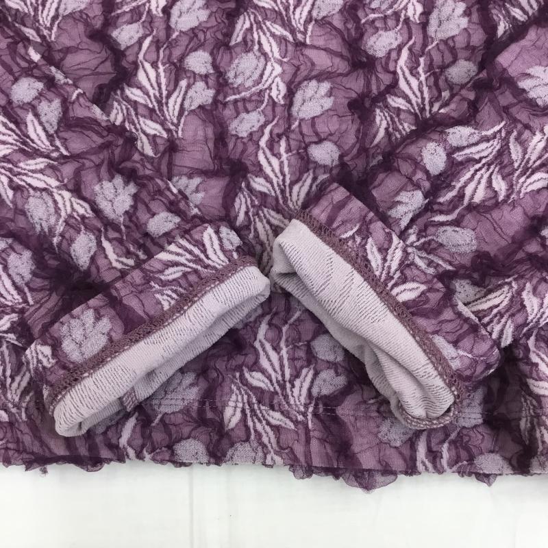 リリー ブラウン Lily Brown カットソー 長袖 LWCT194183 FREE  紫 / パープル /  レディース USED 古着 中古 10150337