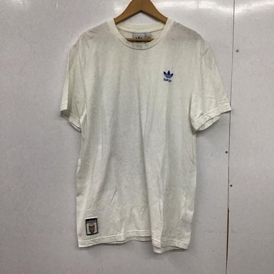 アディダス adidas Tシャツ 半袖 dh3900 MarkGonzalesSOLIDSHMOOTEE シュムーTシャツ プリントTシャツ L プリント 黒 / ブラック /  メンズ USED 古着 中古 10150352