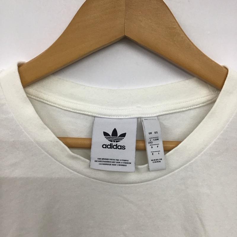 アディダス adidas Tシャツ 半袖 dh3900 MarkGonzalesSOLIDSHMOOTEE シュムーTシャツ プリントTシャツ L プリント 黒 / ブラック /  メンズ USED 古着 中古 10150352