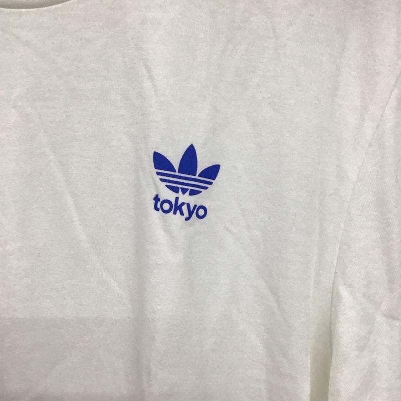 アディダス adidas Tシャツ 半袖 dh3900 MarkGonzalesSOLIDSHMOOTEE シュムーTシャツ プリントTシャツ L プリント 黒 / ブラック /  メンズ USED 古着 中古 10150352