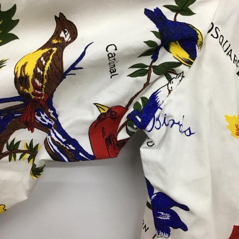 ディースクエアード DSQUARED2 シャツ、ブラウス 七分袖 七分丈シャツ プリントシャツ 40 プリント マルチカラー / マルチカラー /  メンズ USED 古着 中古 10150355