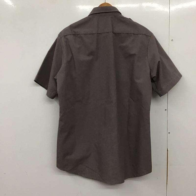 プロッパー PROPPER シャツ、ブラウス 半袖 半袖シャツ 無地シャツ ポケットシャツ M 無地 灰 / グレー /  メンズ USED 古着 中古 10150356