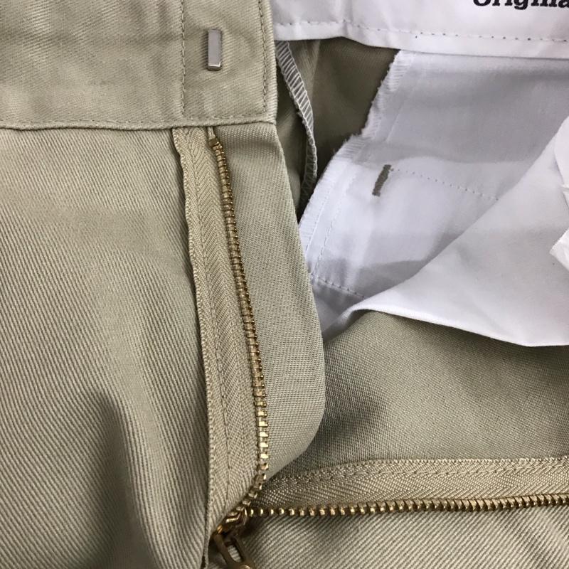 ディッキーズ Dickies パンツ ワークパンツ、ペインターパンツ ワイドパンツ カジュアルパンツ ワークパンツ 八分丈 30インチ 無地 ベージュ / ベージュ /  メンズ USED 古着 中古 10150358