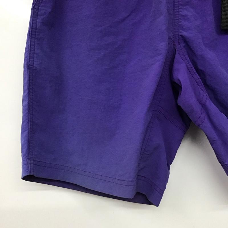 ワイルドシングス WILD THINGS パンツ ショートパンツ ナイロンパンツ ショートパンツ ハーフパンツ M ロゴ、文字 紫 / パープル /  メンズ USED 古着 中古 10150360