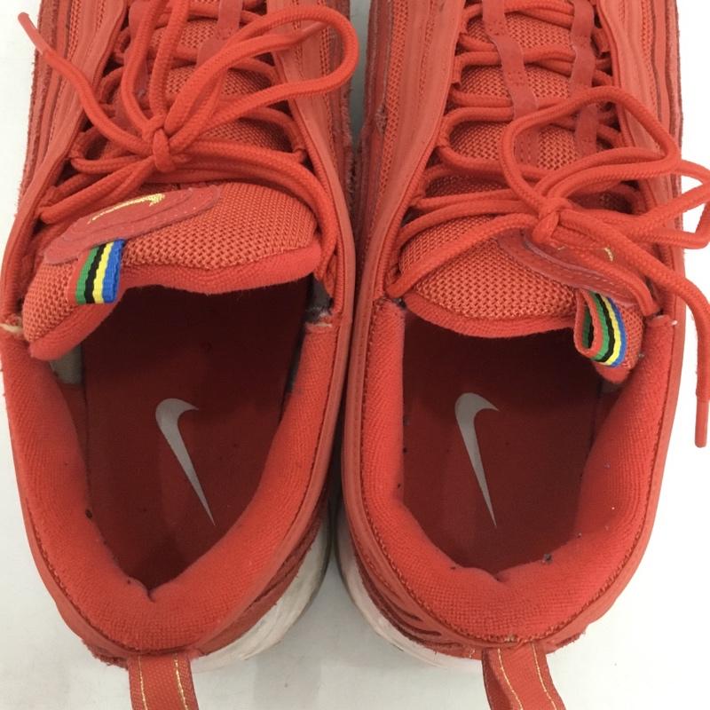 ナイキ NIKE スニーカー スニーカー CI3708-600 AIR MAX 97 QS 28.5cm 28.5cm ロゴ、文字 赤 / レッド /  メンズ USED 古着 中古 10150373