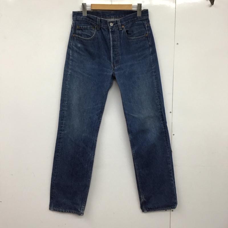 リーバイストラウスアンドコー Levi Strauss & co. パンツ デニム、ジーンズ デニムパンツ スリムパンツ カジュアルパンツ 32インチ 無地 インディゴ / インディゴ /  メンズ USED 古着 中古 10150376