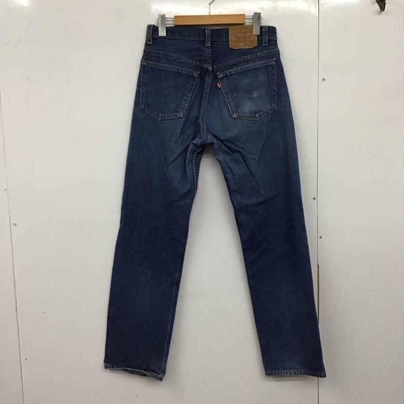 リーバイストラウスアンドコー Levi Strauss & co. パンツ デニム、ジーンズ デニムパンツ スリムパンツ カジュアルパンツ 32インチ 無地 インディゴ / インディゴ /  メンズ USED 古着 中古 10150376