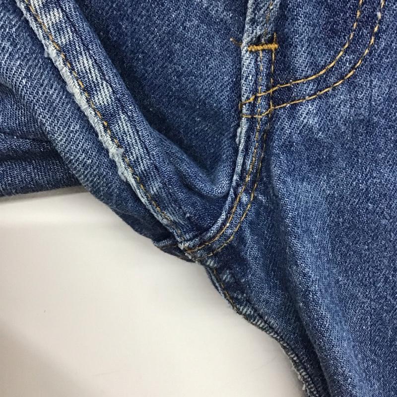 リーバイストラウスアンドコー Levi Strauss & co. パンツ デニム、ジーンズ デニムパンツ スリムパンツ カジュアルパンツ 32インチ 無地 インディゴ / インディゴ /  メンズ USED 古着 中古 10150376