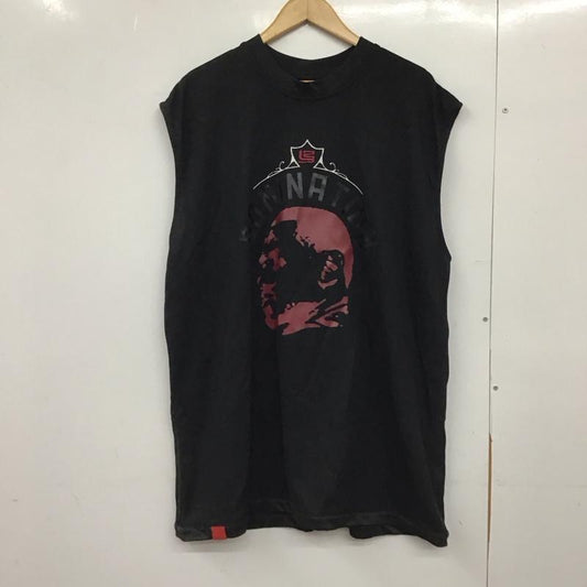 ナイキ NIKE タンクトップ タンクトップ タンクトップ ノースリーブカットソー クルーネック L ロゴ、文字 黒 / ブラック /  メンズ USED 古着 中古 10150384