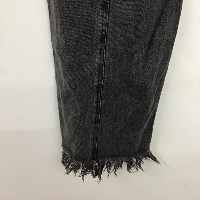 チャオパニック CIAOPANIC パンツ デニム、ジーンズ FREE 無地 チャコールグレー / チャコールグレー /  レディース USED 古着 中古 10150389