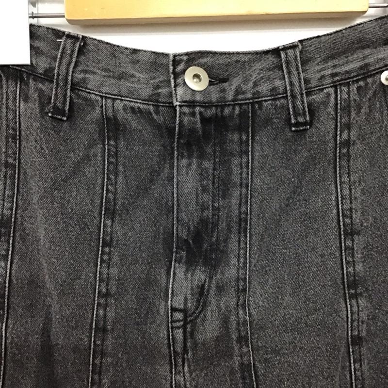 チャオパニック CIAOPANIC パンツ デニム、ジーンズ FREE 無地 チャコールグレー / チャコールグレー /  レディース USED 古着 中古 10150389