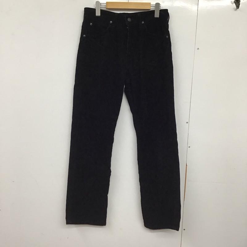 リーバイストラウスアンドコー Levi Strauss & co. パンツ ワークパンツ、ペインターパンツ コーデュロイパンツ スリムパンツ カジュアルパンツ ストレッチパンツ 31インチ 無地 黒 / ブラック /  メンズ USED 古着 中古 10150392