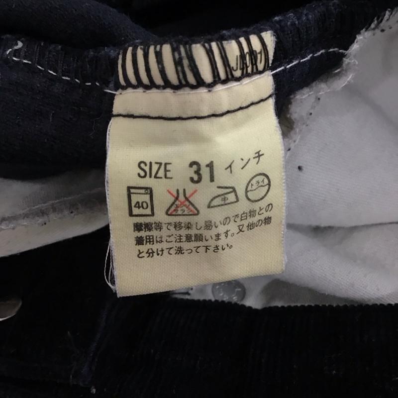 リーバイストラウスアンドコー Levi Strauss & co. パンツ ワークパンツ、ペインターパンツ コーデュロイパンツ スリムパンツ カジュアルパンツ ストレッチパンツ 31インチ 無地 黒 / ブラック /  メンズ USED 古着 中古 10150392