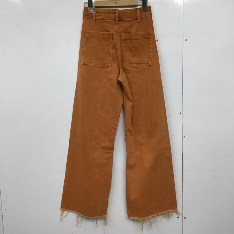 ザラ ZARA パンツ デニム、ジーンズ 32インチ 無地 橙 / オレンジ /  レディース USED 古着 中古 10150395