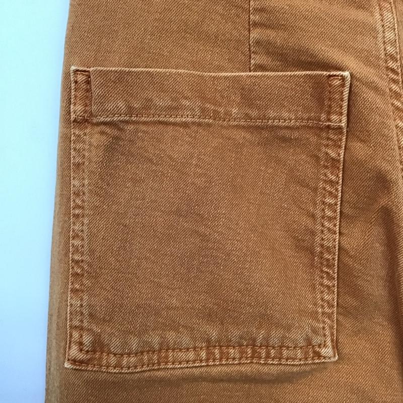 ザラ ZARA パンツ デニム、ジーンズ 32インチ 無地 橙 / オレンジ /  レディース USED 古着 中古 10150395