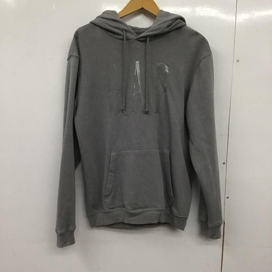 ギャップ GAP パーカー 長袖 長袖パーカー プルオーバーパーカー スウェット XS ロゴ、文字 灰 / グレー /  メンズ USED 古着 中古 10150400