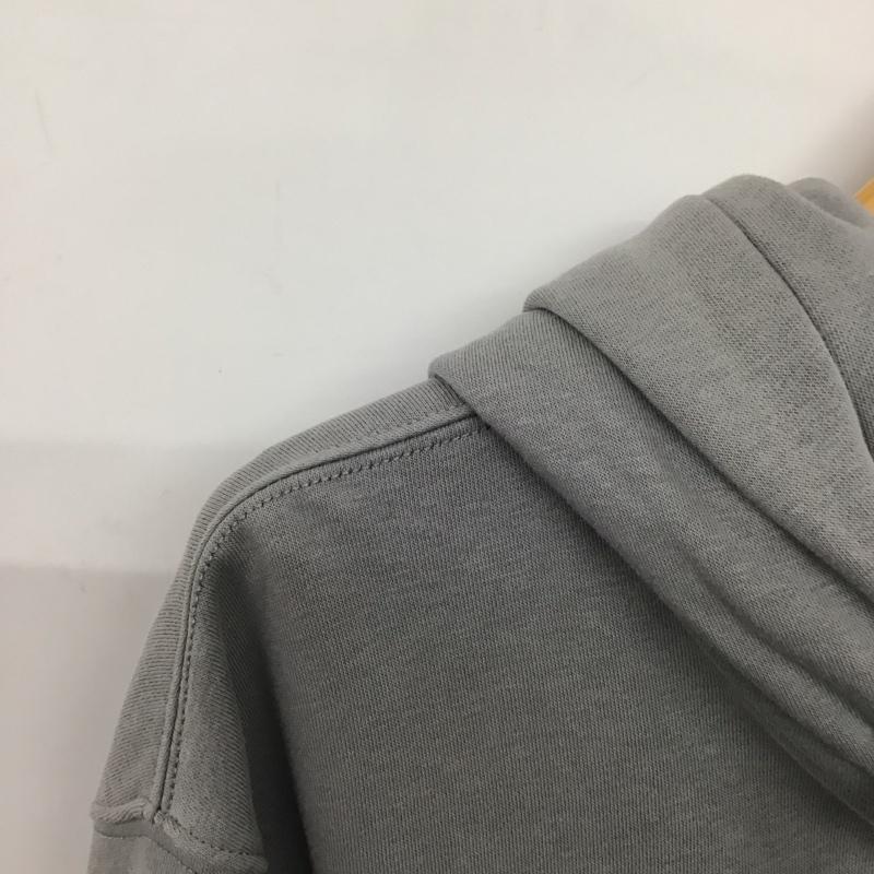 ギャップ GAP パーカー 長袖 長袖パーカー プルオーバーパーカー スウェット XS ロゴ、文字 灰 / グレー /  メンズ USED 古着 中古 10150400