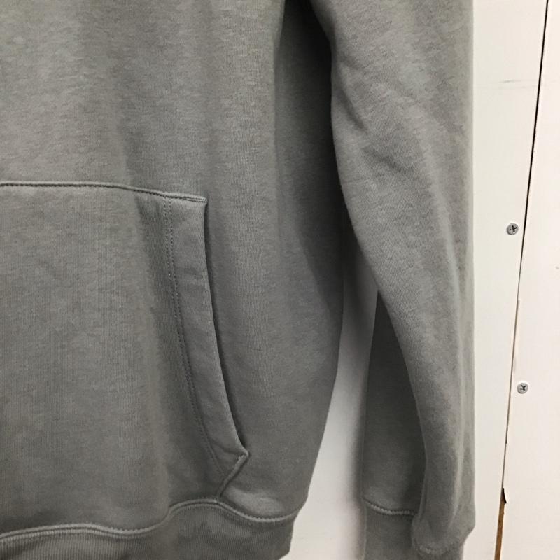 ギャップ GAP パーカー 長袖 長袖パーカー プルオーバーパーカー スウェット XS ロゴ、文字 灰 / グレー /  メンズ USED 古着 中古 10150400
