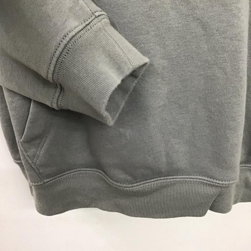 ギャップ GAP パーカー 長袖 長袖パーカー プルオーバーパーカー スウェット XS ロゴ、文字 灰 / グレー /  メンズ USED 古着 中古 10150400