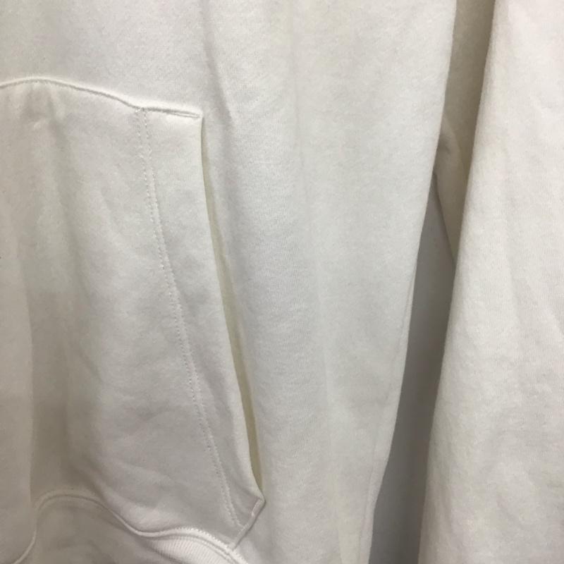ギャップ GAP パーカー 長袖 XS ロゴ、文字 白 / ホワイト /  メンズ USED 古着 中古 10150401