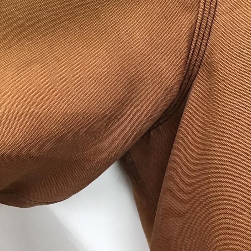 カーハート Carhartt ジャケット、上着 ジャンパー、ブルゾン ジップアップジャケット パーカージャケット アウター 00s フェード XL ロゴ、文字 茶 / ブラウン /  メンズ USED 古着 中古 10150403