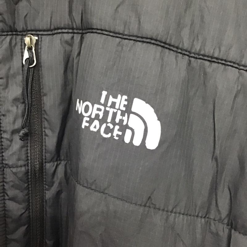 ザノースフェイス THE NORTH FACE ジャケット、上着 ジャンパー、ブルゾン ジップアップジャケット ナイロンジャケット アウター XL ロゴ、文字 黒 / ブラック /  メンズ USED 古着 中古 10150404