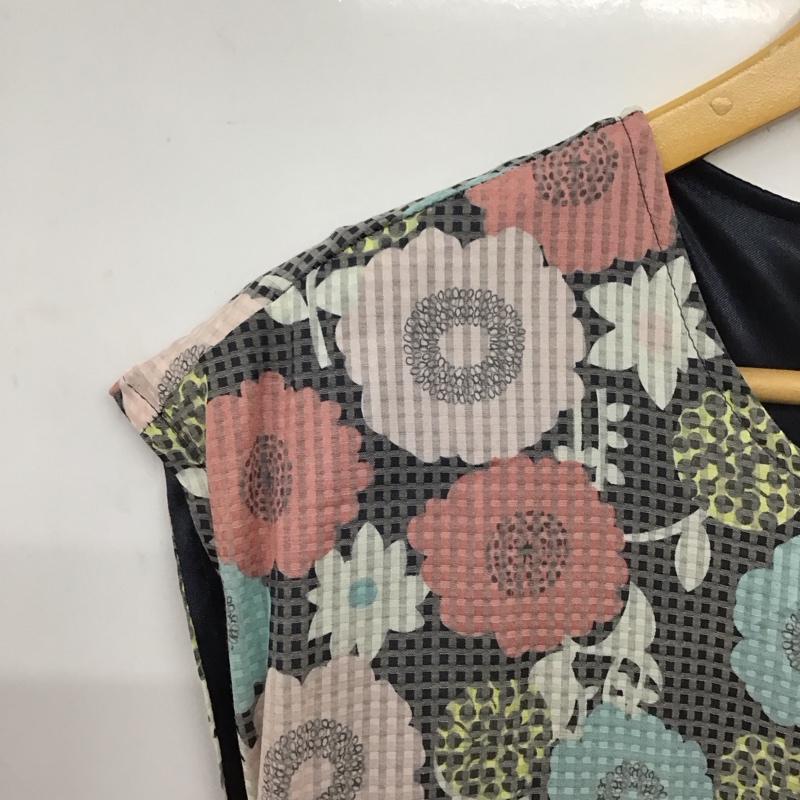 ロペピクニック ROPE  PICNIC ワンピース ひざ丈スカート 38  マルチカラー / マルチカラー /  レディース USED 古着 中古 10150410