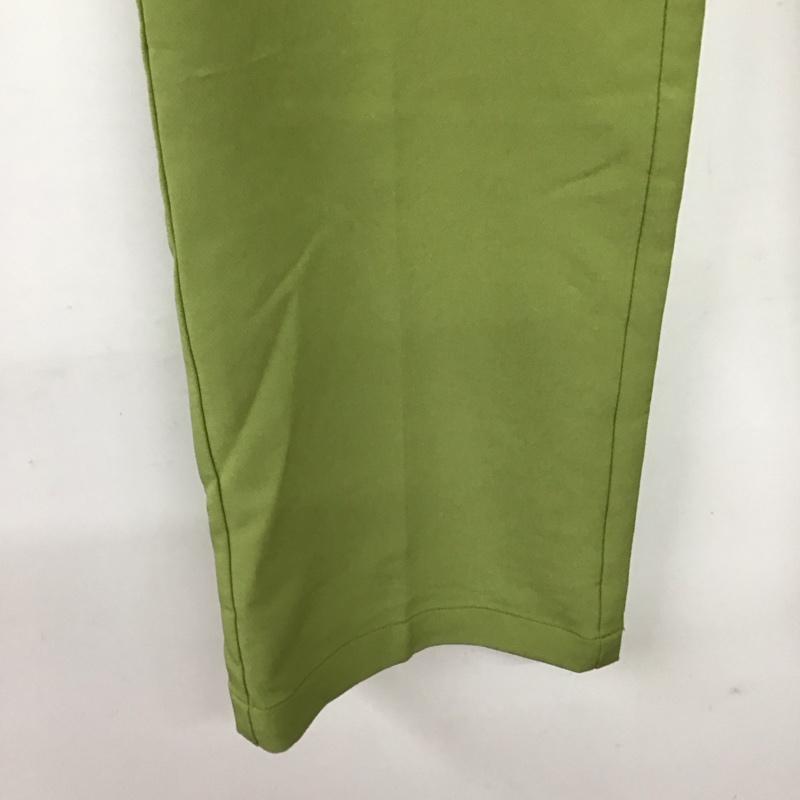 スライ SLY パンツ スラックス 030EAR31-3000 BELTED COLOR STRAIGHT 1 無地 薄緑 / ライトグリーン /  レディース USED 古着 中古 10150414