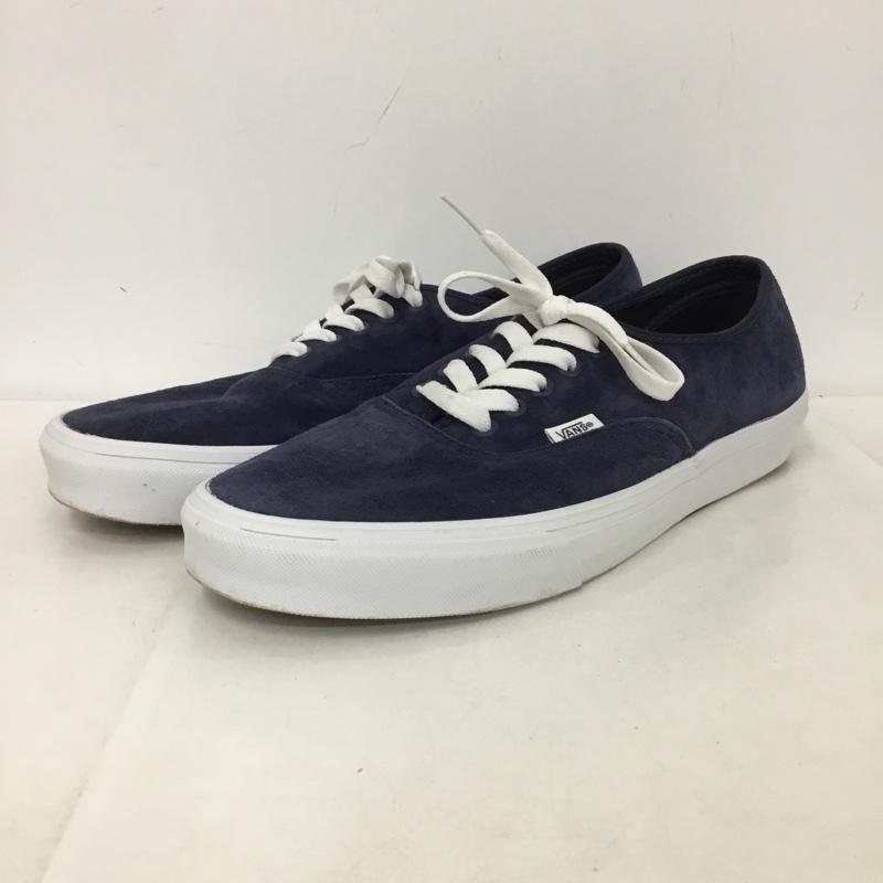 バンズ VANS スニーカー スニーカー 721278 28.5cm 28.5cm ロゴ、文字 紺 / ネイビー /  メンズ USED 古着 中古 10150424